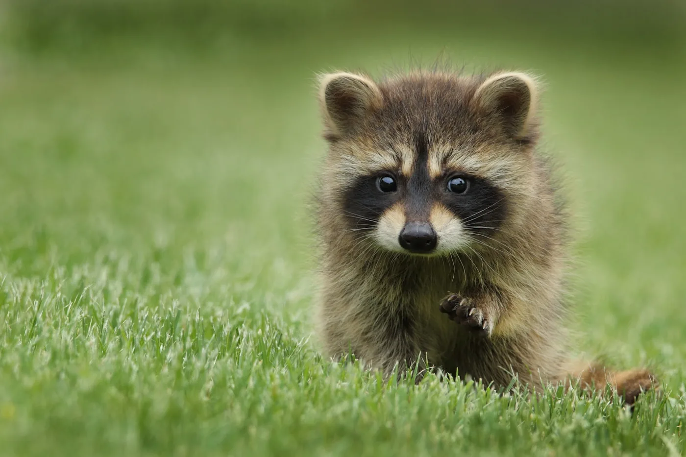 Raccoon that entered a Treasure Coast attic